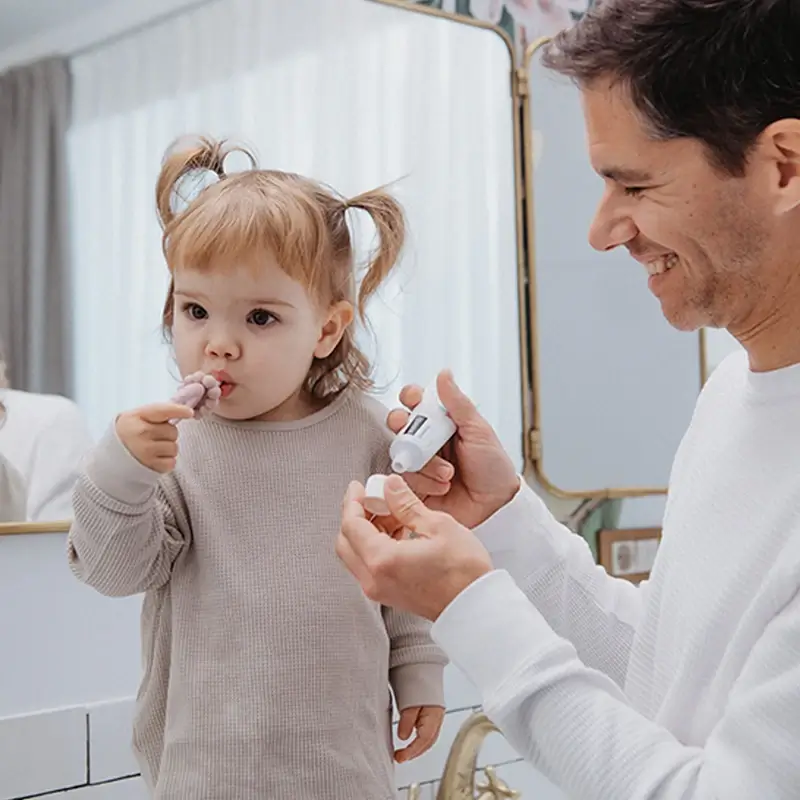 Suavinex Baby Toothbrush 0-2 Years, Blue - Image 9
