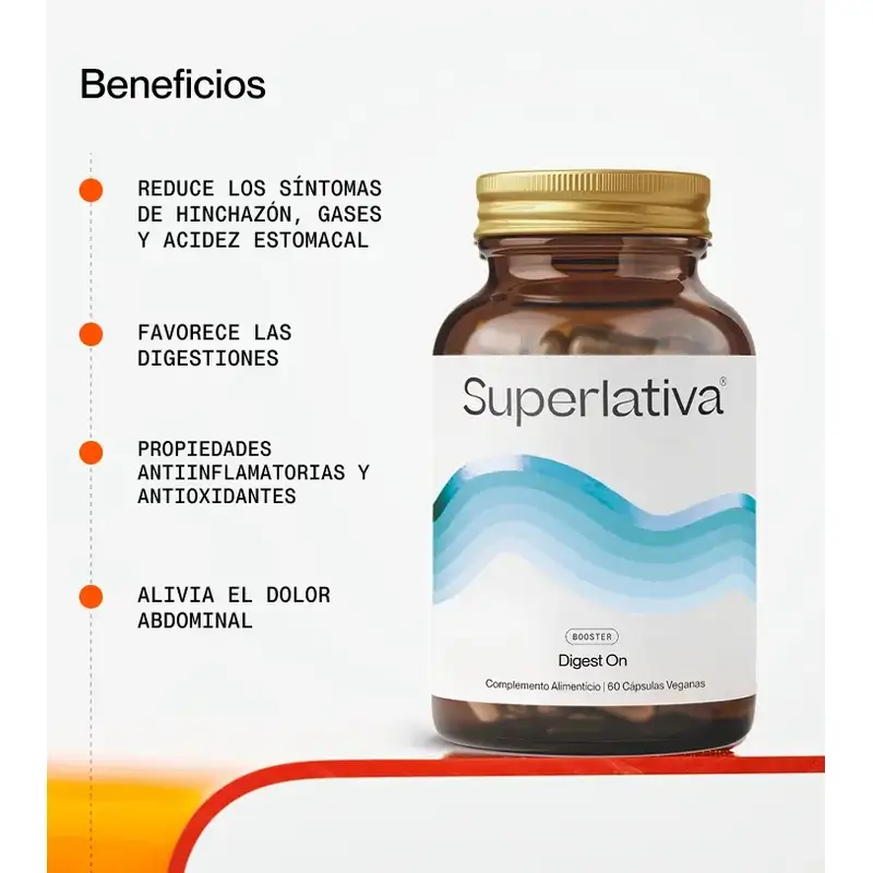 Superlativa Digest On , 60 capsules - Image 2