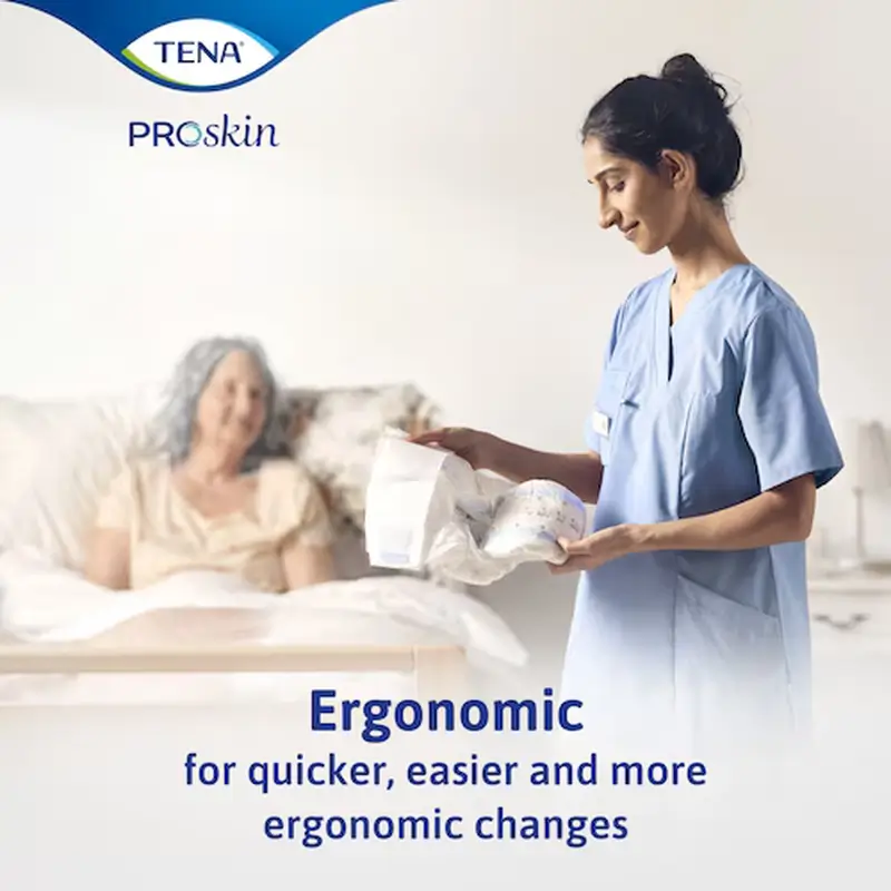 Tena Flex Proskin Plus Medium Night , 80 units - Image 3