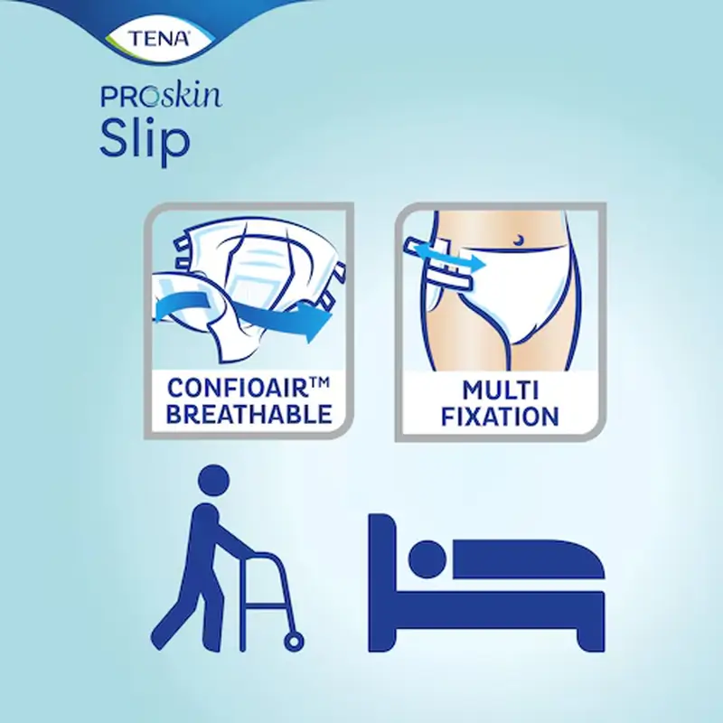 Tena Proskin Elastic Slip Large Super Night , 80 units - Image 3