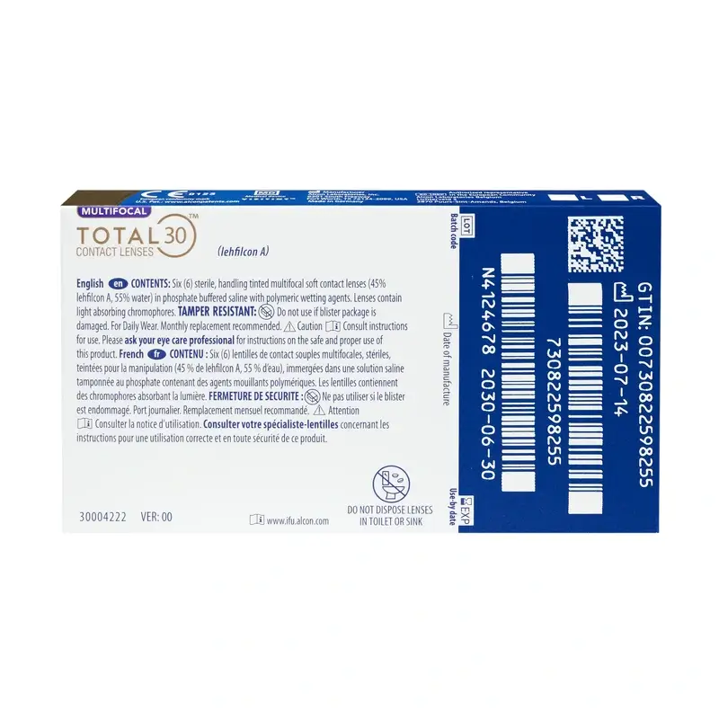 Total30 Multifocal Monthly Lenses, 6 units - +5.75, 8.4, High, 14.2 - Image 4