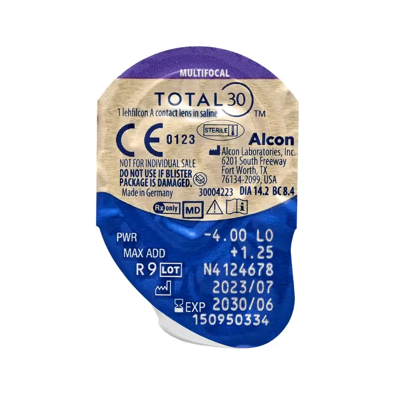 Total30 Multifocal Monthly Lenses, 6 units - +5.75, 8.4, High, 14.2 - Image 6