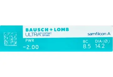 Ultra Spherical Monthly Lenses , 6 units - +5.50, 8.5, 14.2 - Image 2