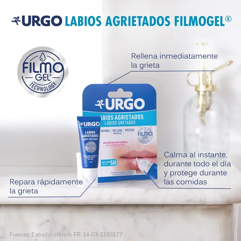 Urgo Chapped Lips Filmogel, 7 Ml - Image 2