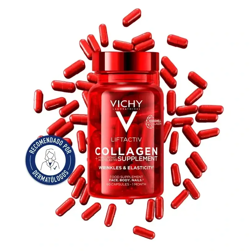 Vichy Liftactiv Anti-Aging Collagen With Vitamins And Minerals, 2X60 Capsules - Image 4