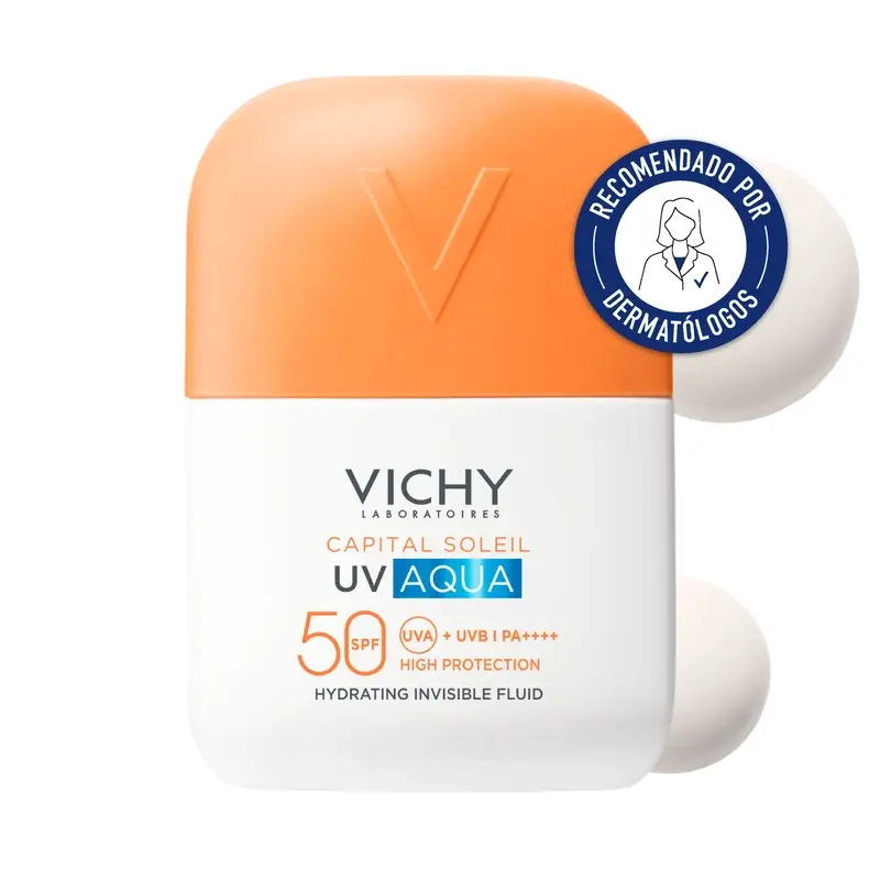 Vichy Solar Uv Aqua Invisible Moisturising Fluid Spf50 , 50 ml - Image 3