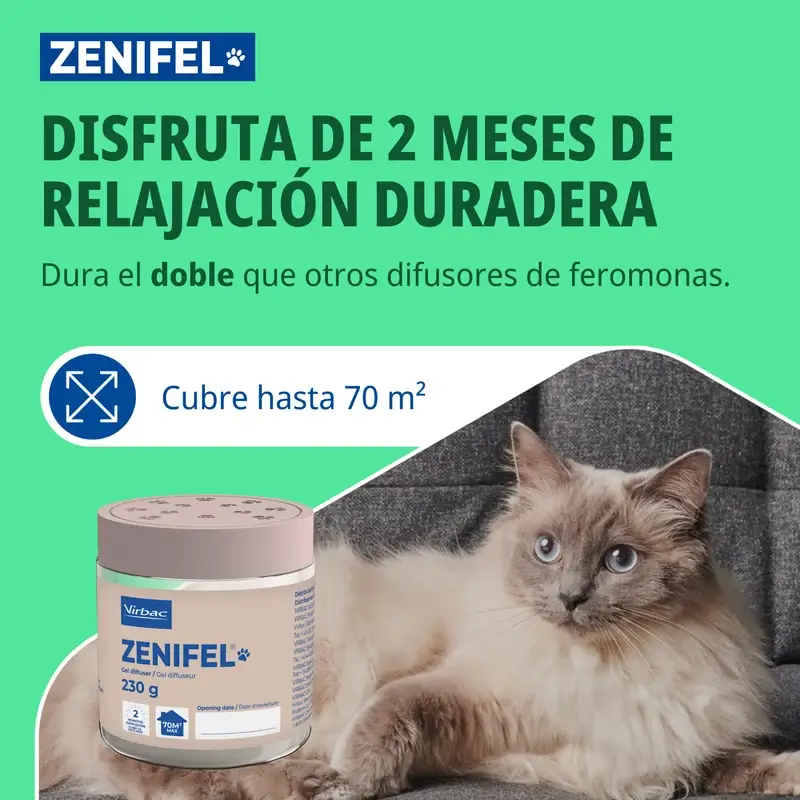 Virbac Zenifel Cat Diffuser Gel, 230 g - Image 3
