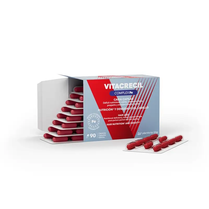 Vitacrecil Complex Fe, 90 capsules - Image 2