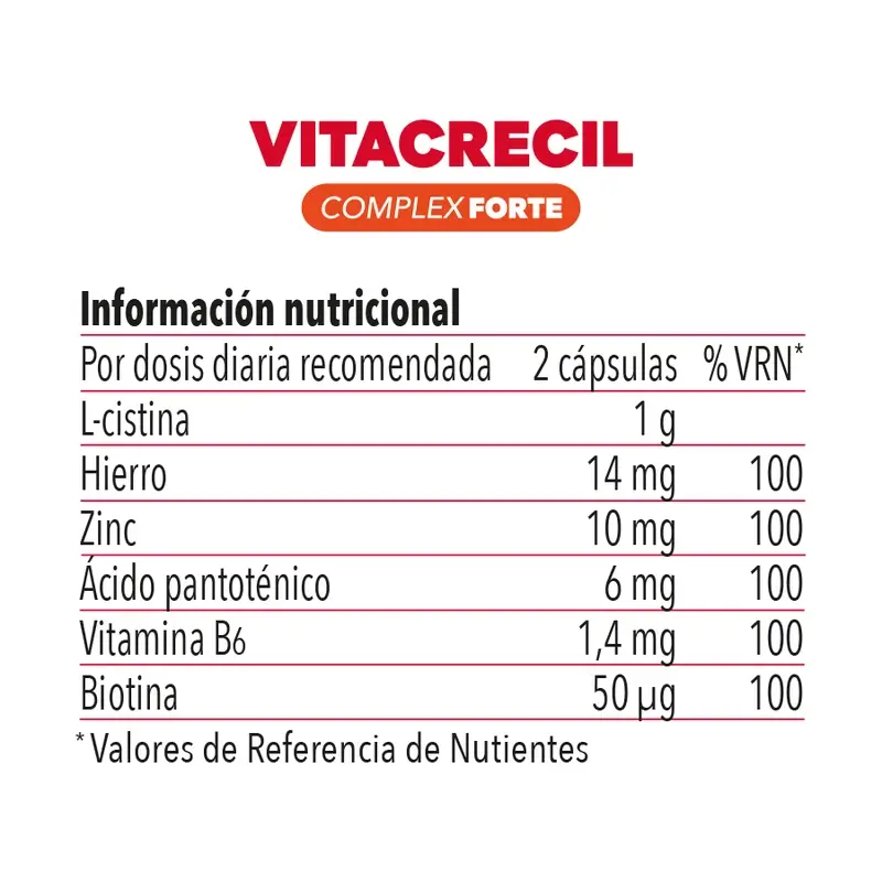 Vitacrecil Complex Forte, Pack 2 x 90 capsules - Image 6