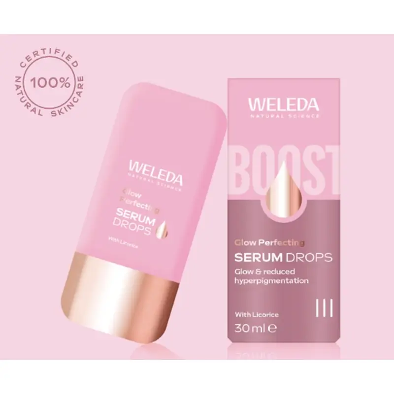 Weleda Illuminating Serum Booster Drops Glow, 30 ml - Image 3