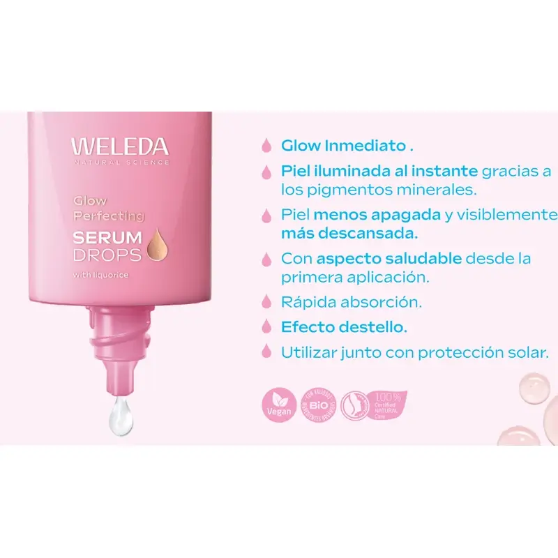 Weleda Illuminating Serum Booster Drops Glow, 30 ml - Image 5