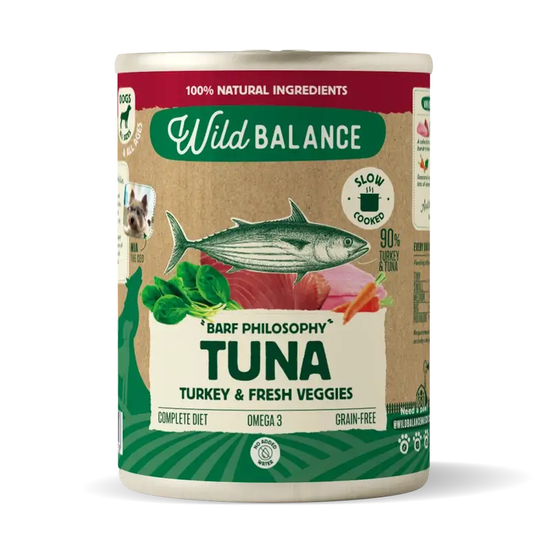 Wild Balance Canned Tuna Barf Philosophy For Dogs, 400 grams