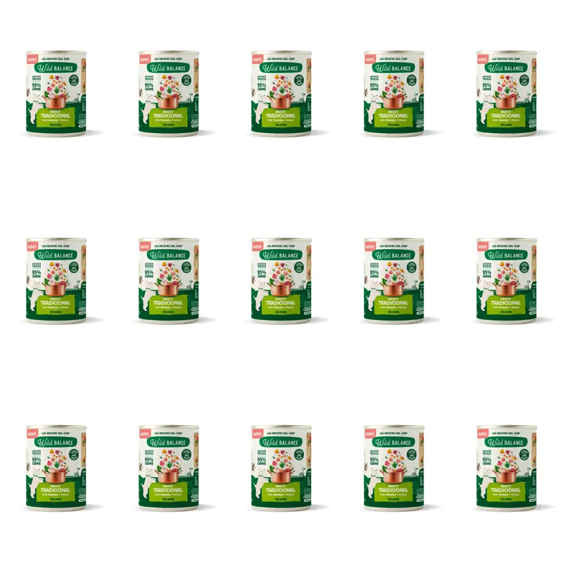 Wild Balance Traditional Ragout With Beef, Chicken & Vegetables For Dogs, 400 g, Pack of 15