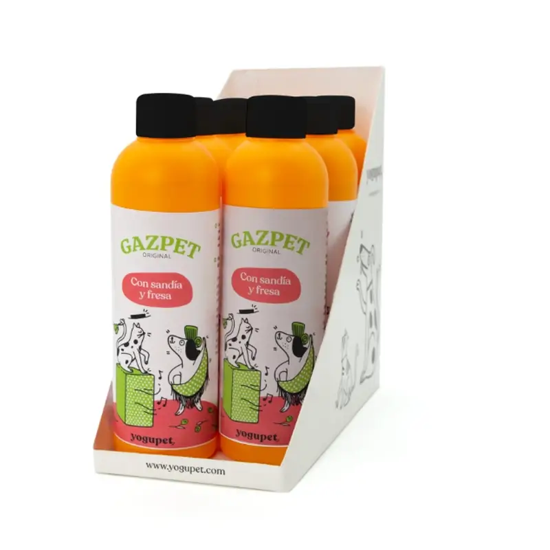Yogupet Gazpet Watermelon-Strawberry, 6x250 gr