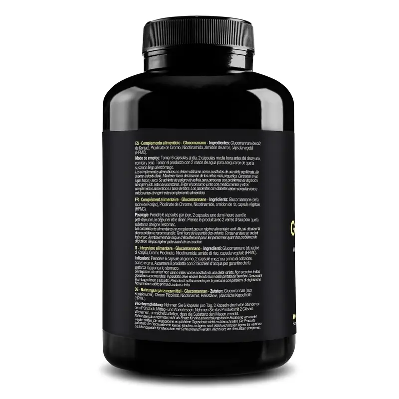 Zenement Glucomannan Natural Satiety, 180 vegan capsules - Image 4