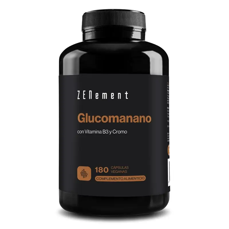 Zenement Glucomannan Natural Satiety, 180 vegan capsules - Image 5