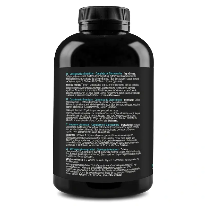 Zenement Glucosamine Complex, 365 capsules - Image 7