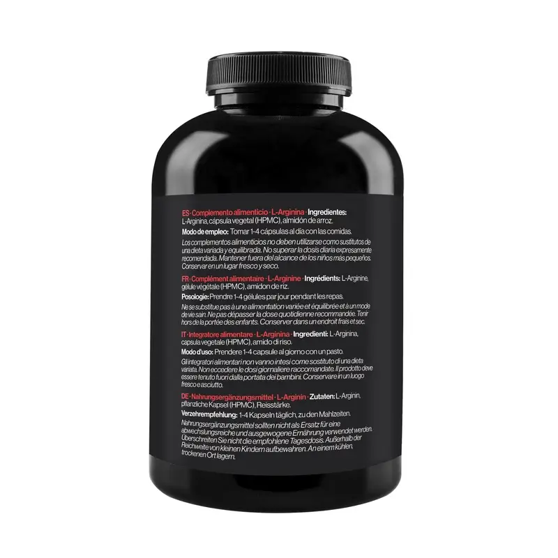 Zenement L-Arginine 700 Mg, 360 vegan capsules - Image 3