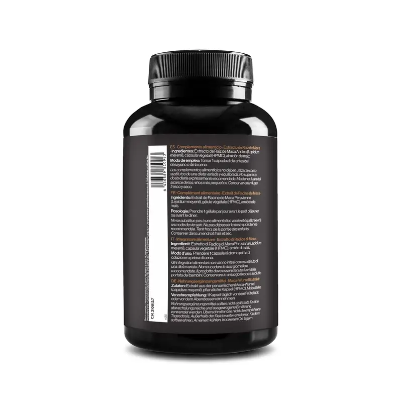 Zenement Maca Root Extract 120 vegan capsules - Image 3