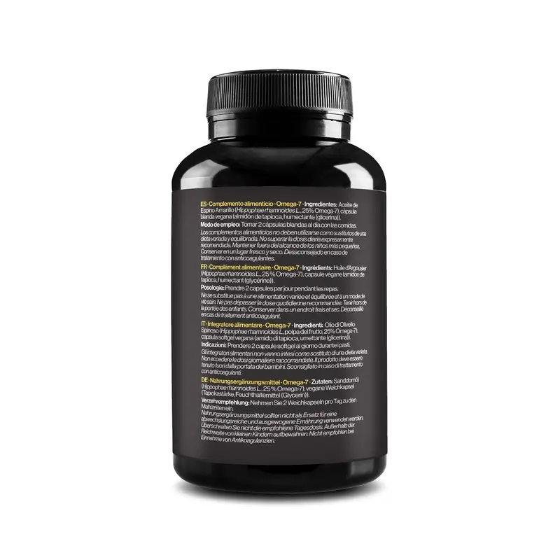 Zenement Omega-7, 120 vegan softgels - Image 3