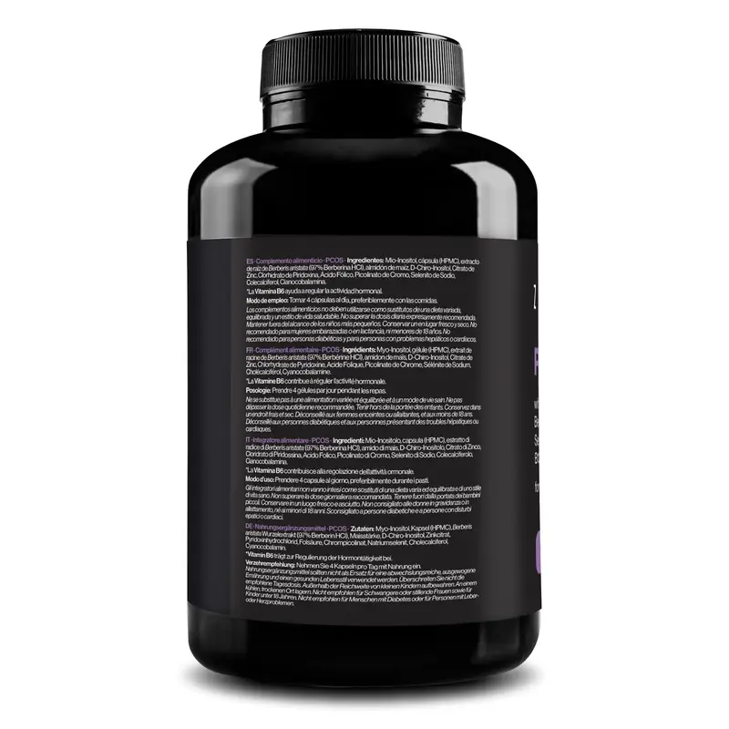 Zenement Pcos Zen, 180 vegetarian capsules - Image 3
