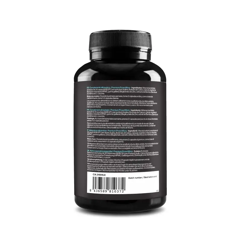 Zenement Premium Proactiflora 120 vegan capsules - Image 3
