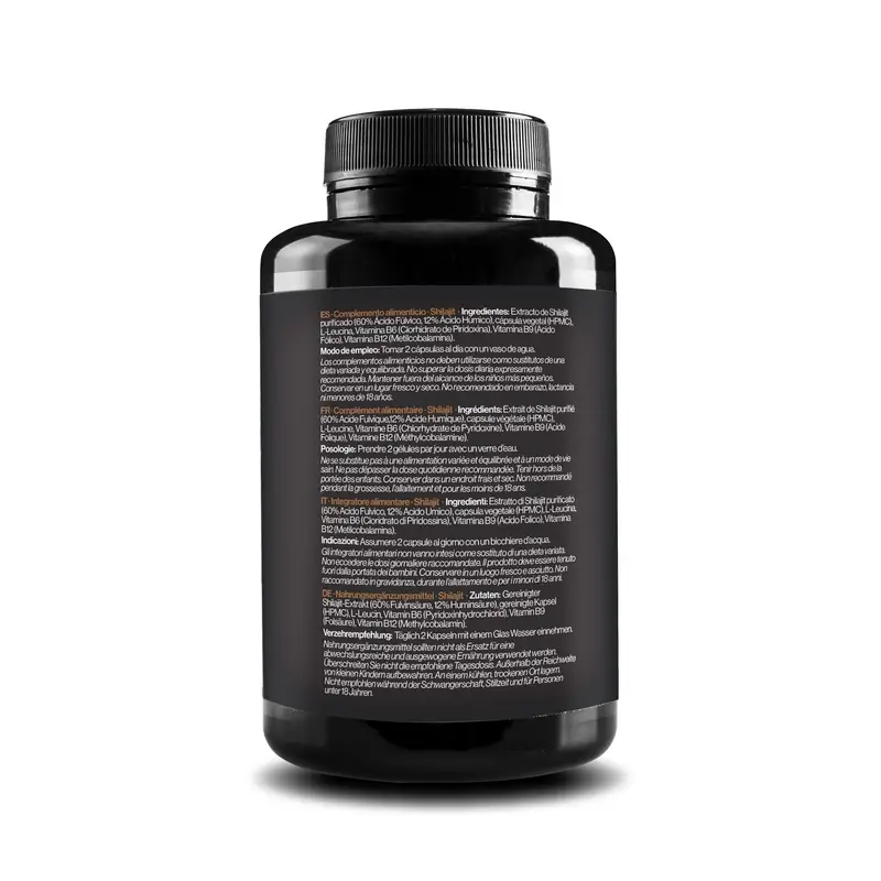 Zenement Shilajit, 120 vegan capsules - Image 3