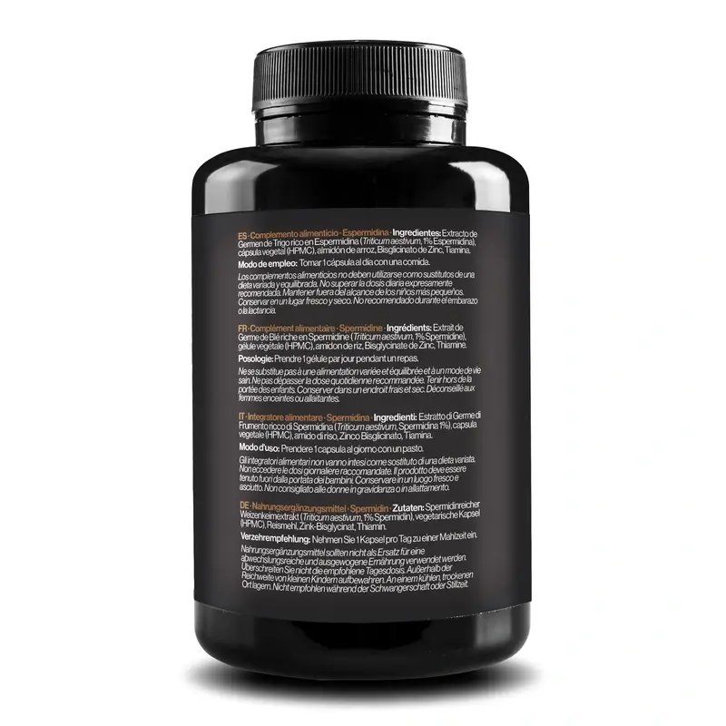 Zenement Spermidine 6 mg, 120 vegan capsules - Image 3
