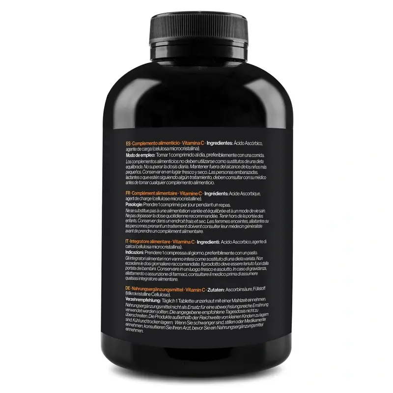 Zenement Vitamin C 1000 Mg, 270 vegan tablets - Image 3