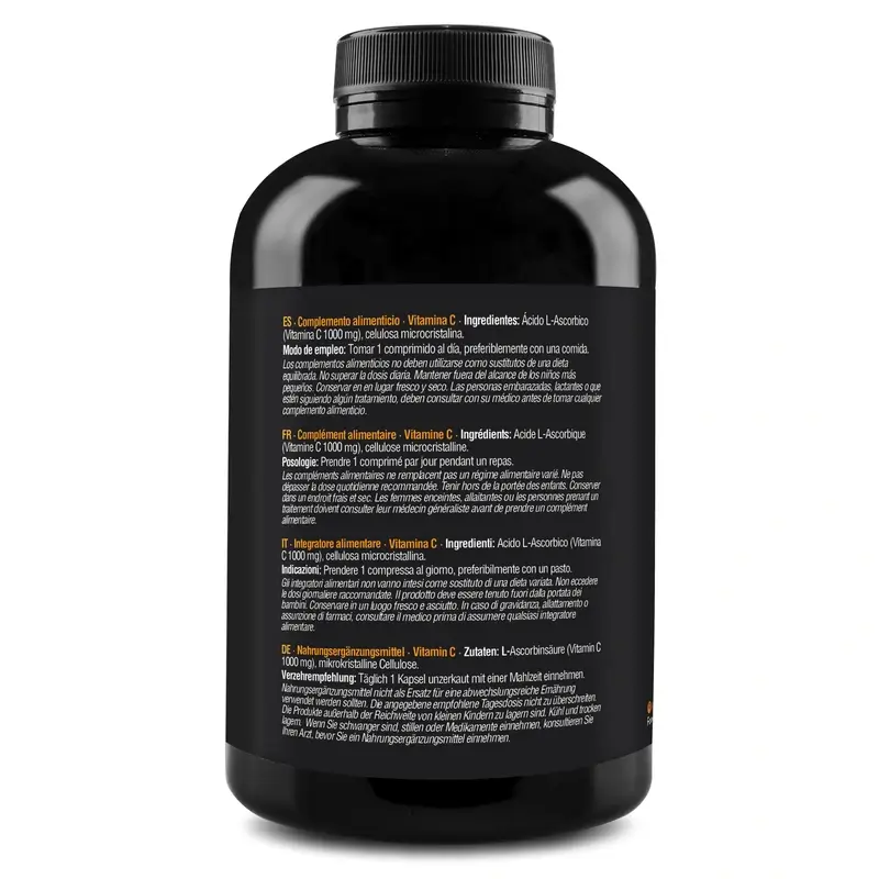 Zenement Vitamin C 1000 Mg, 270 vegan tablets - Image 5