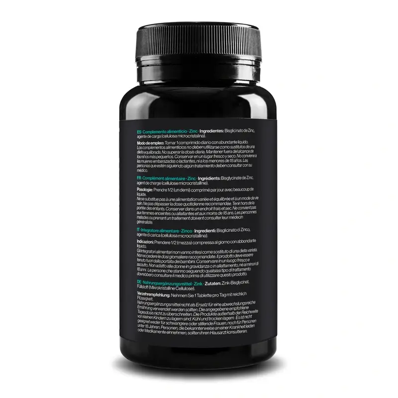 Zenement Zinc Bisglycinate, 400 vegan tablets - Image 3